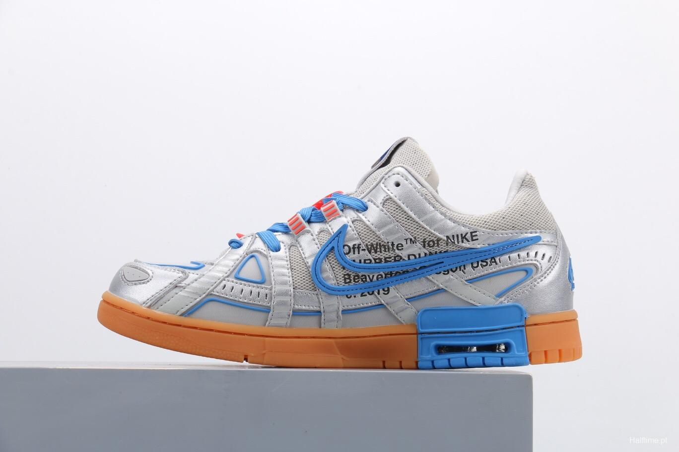 Off-White x Nike Air Rubber Dunk University Blue