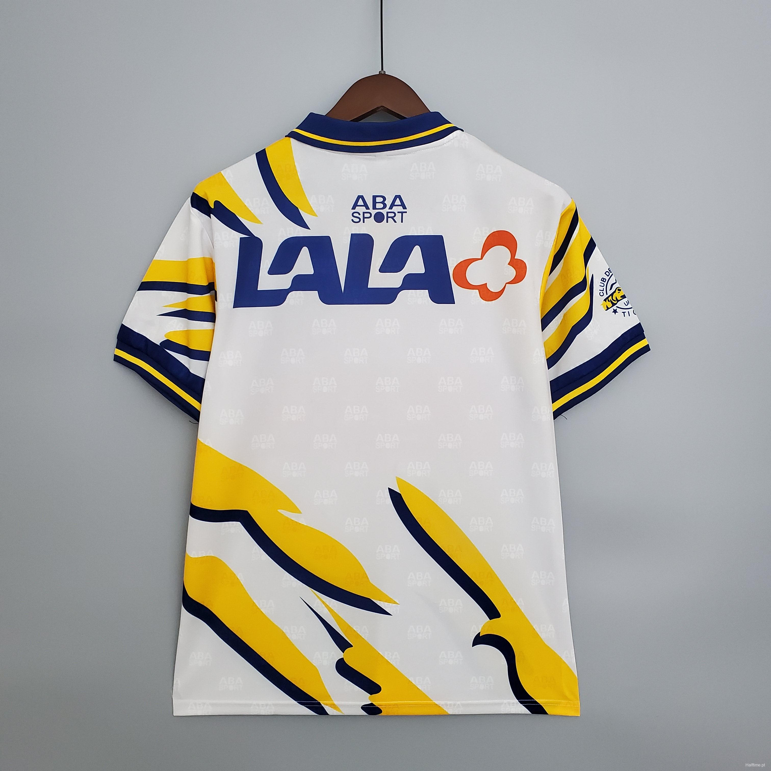 Retro 95/96 Tigres UANL Away White Jersey