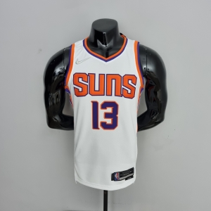 75th Anniversary Nash #13 Phoenix Suns White NBA Jersey
