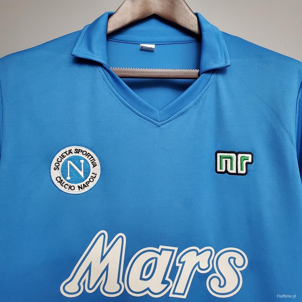 Retro Napoli 88/89 home Soccer Jersey