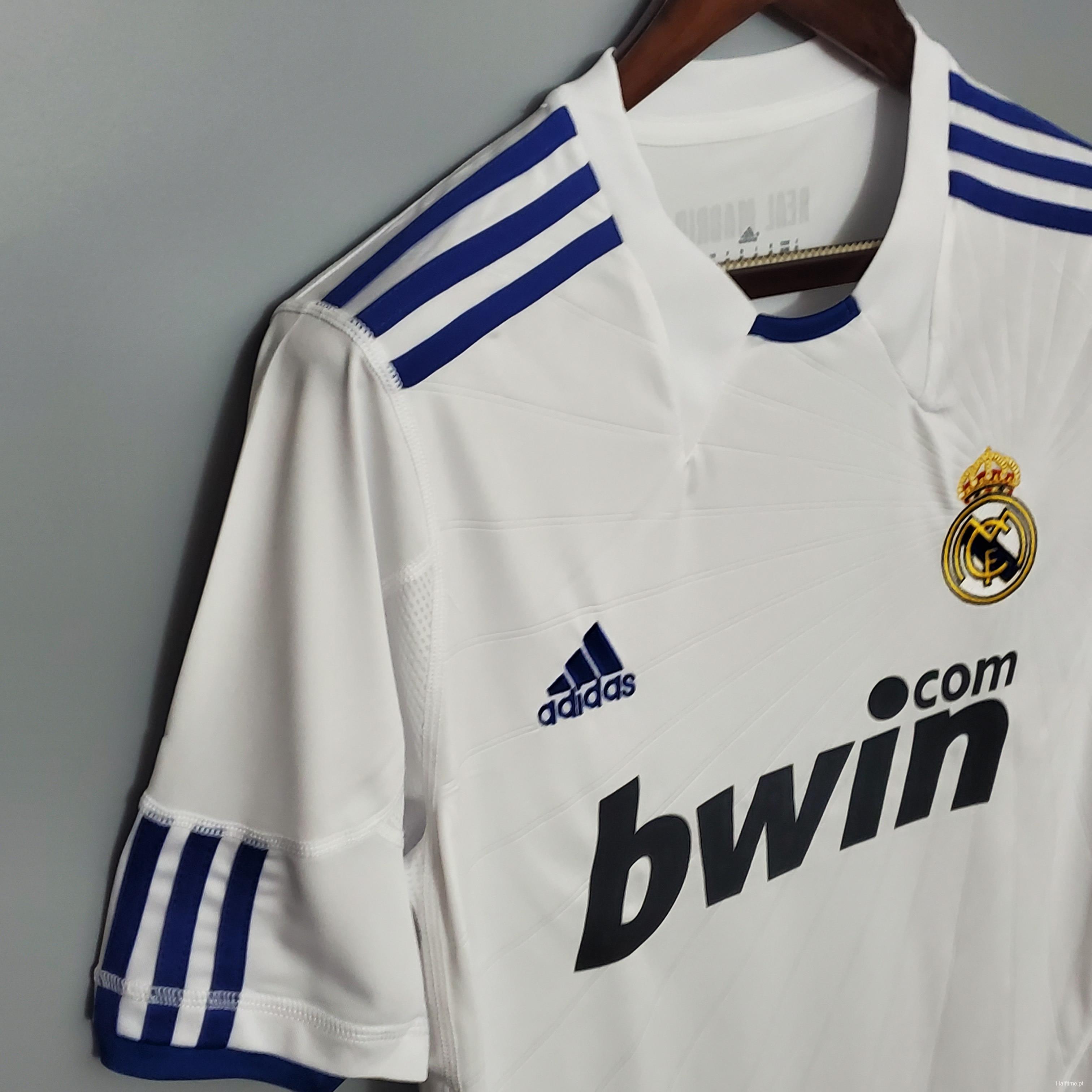 Retro Real Madrid 10/11 home Soccer Jersey