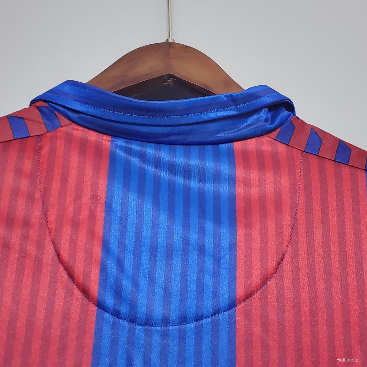 Retro Barcelona 90/91 home Soccer Jersey