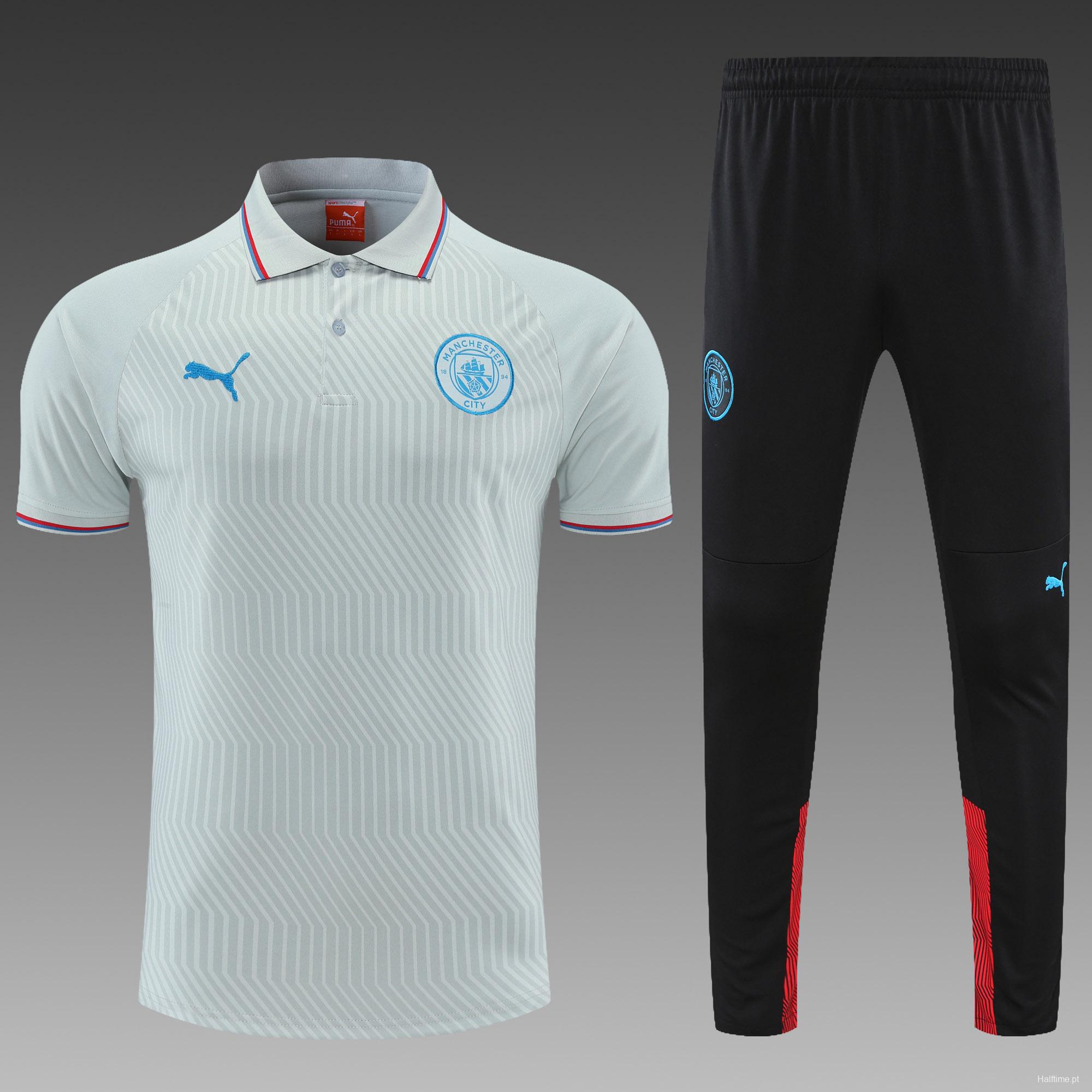 Manchester City POLO kit Light Grey (not supported to be sold separately)