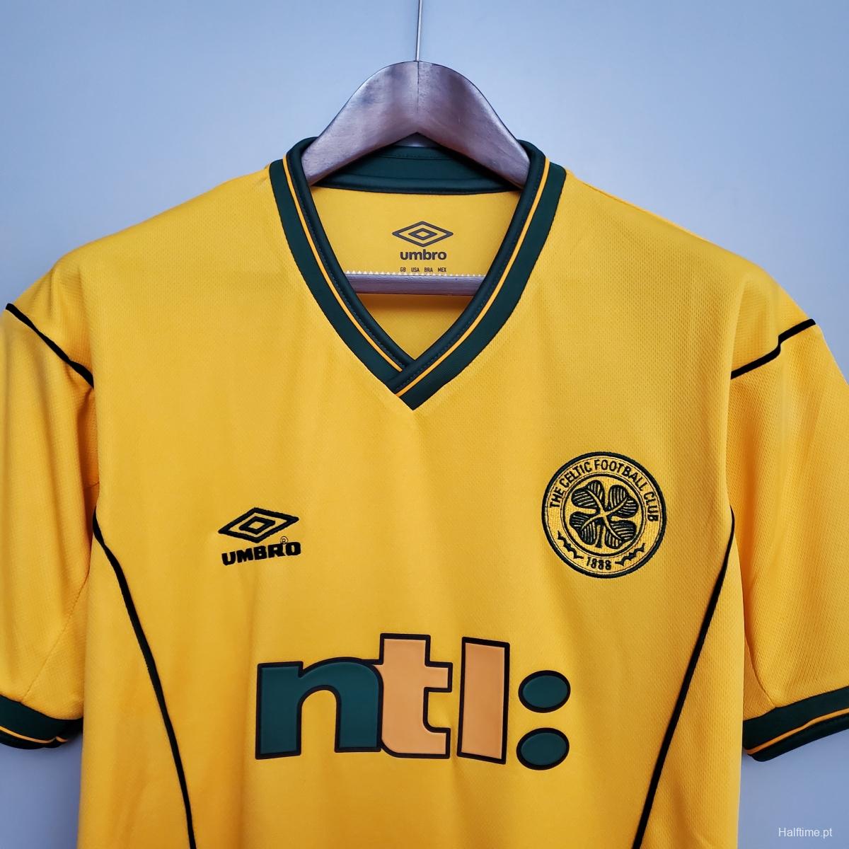 Retro 01/03 Celtics away Soccer Jersey