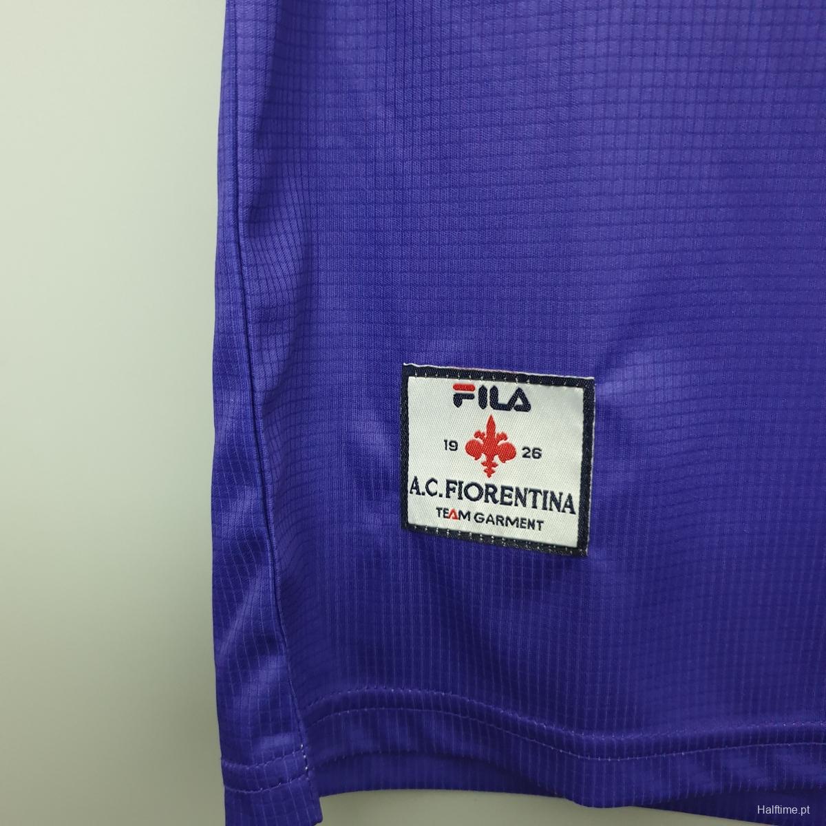 Vintage Fiorentina 1998 home Soccer Jersey