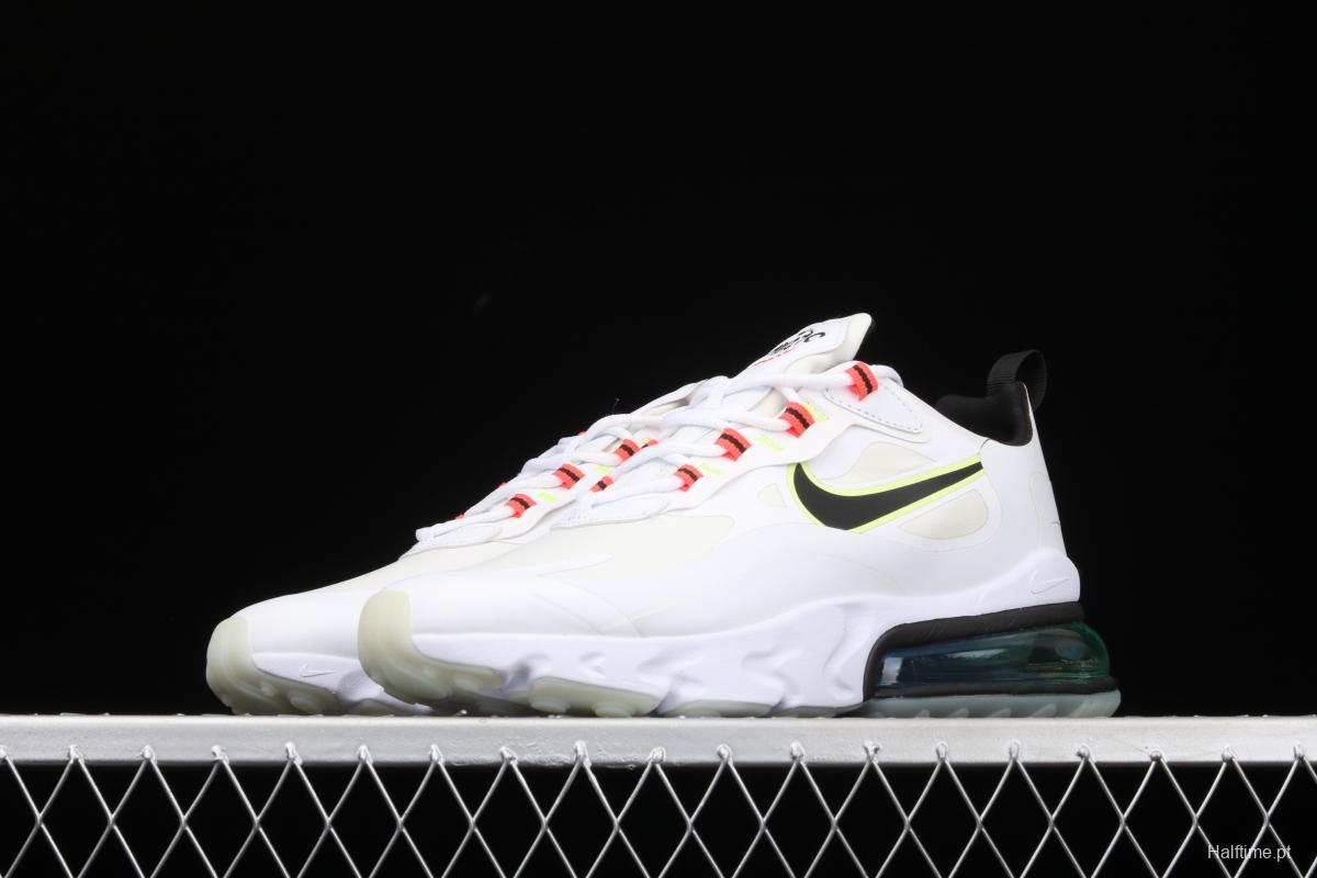 NIKE Air Max 270React new high-frequency mesh hollowing out function half-palm air cushion running shoes CZ6685-100