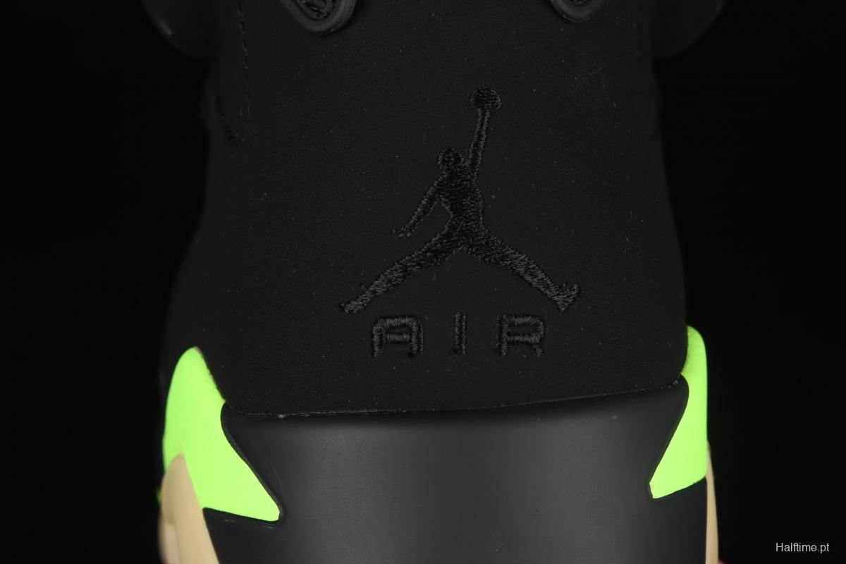 Air Jordan 6 Electric Green suede black green CT8529-003