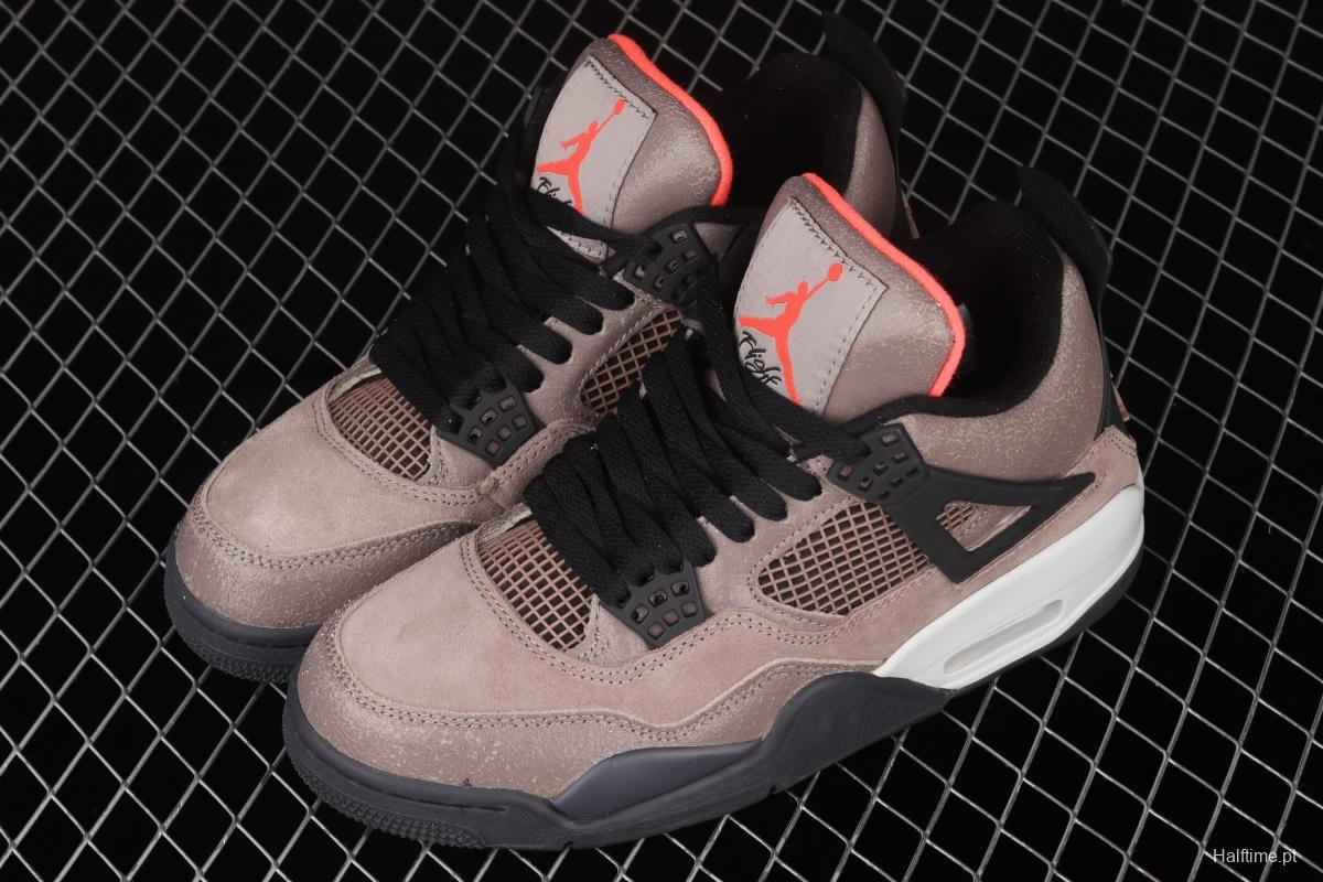 Air Jordan 4 Retro Taupe Haze Black Brown Mocha DB0732-200