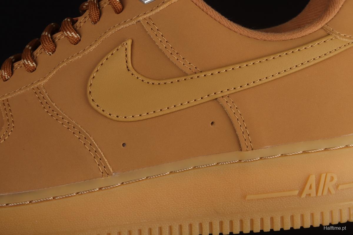 NIKE Air Force 1x 07 WB AF1 wheat low upper shoes CJ9179-200