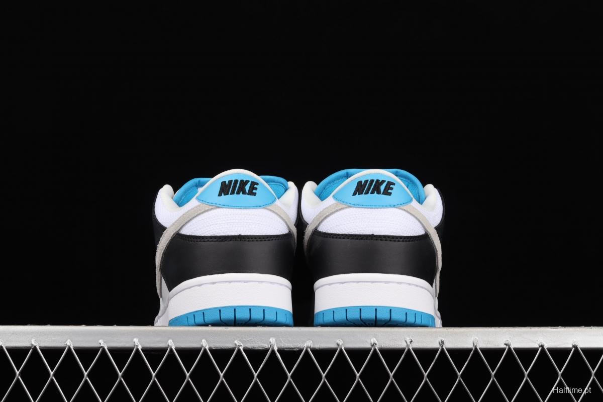 NIKE SB DUNK Low Prm laser blue color SB buckle rebound fashion casual board shoes BQ6817-101