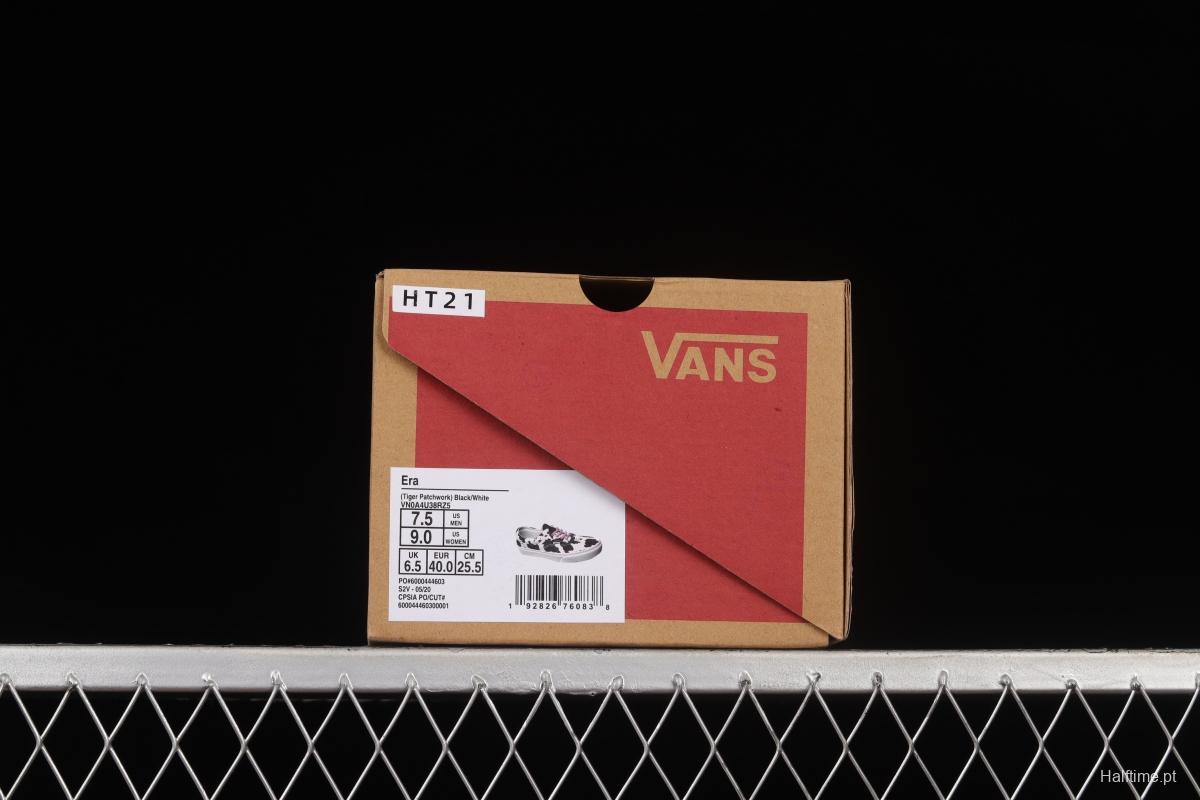 Vans Era high-end branch line mass production cow custom low-top lace retro canvas casual sports shoes VN0A4U38RZ5