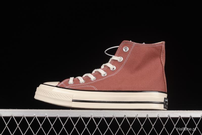 Converse 1970s Evergreen high-top vulcanized casual shoes 168510C