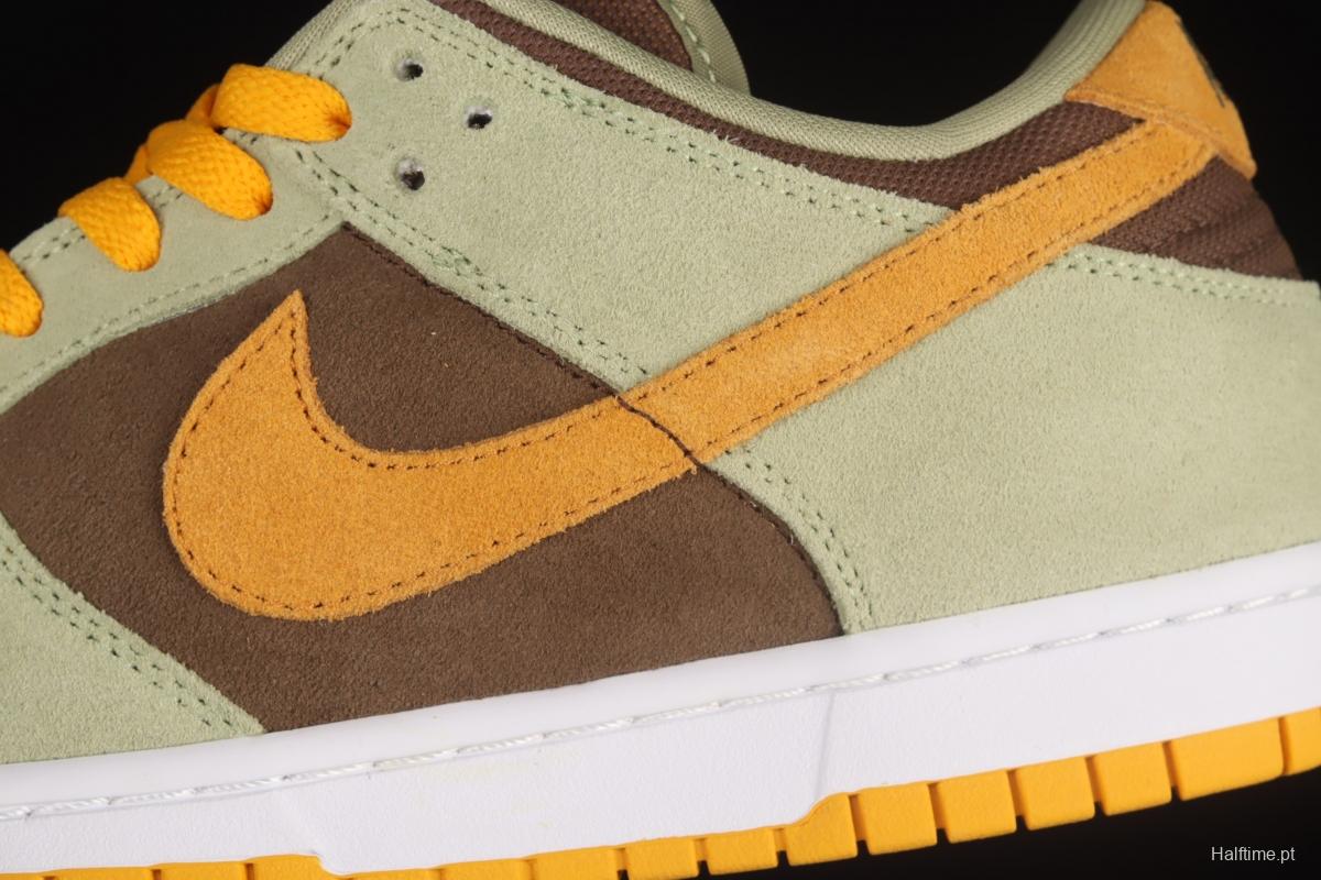 NIKE SB DUNK Low Prm green brown orange SB rebound fashion casual board shoes DH5360-300