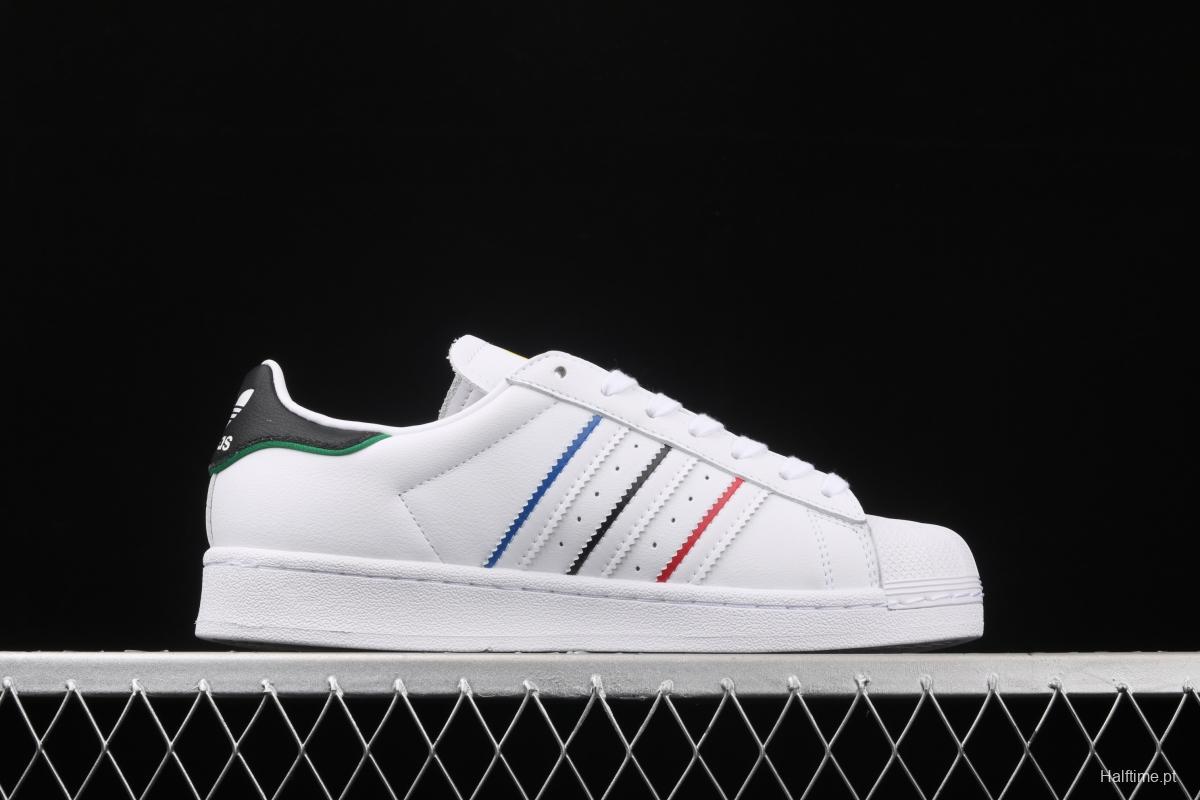 Adidas Superstar Star FY2325 shell head layer classic sports shoes