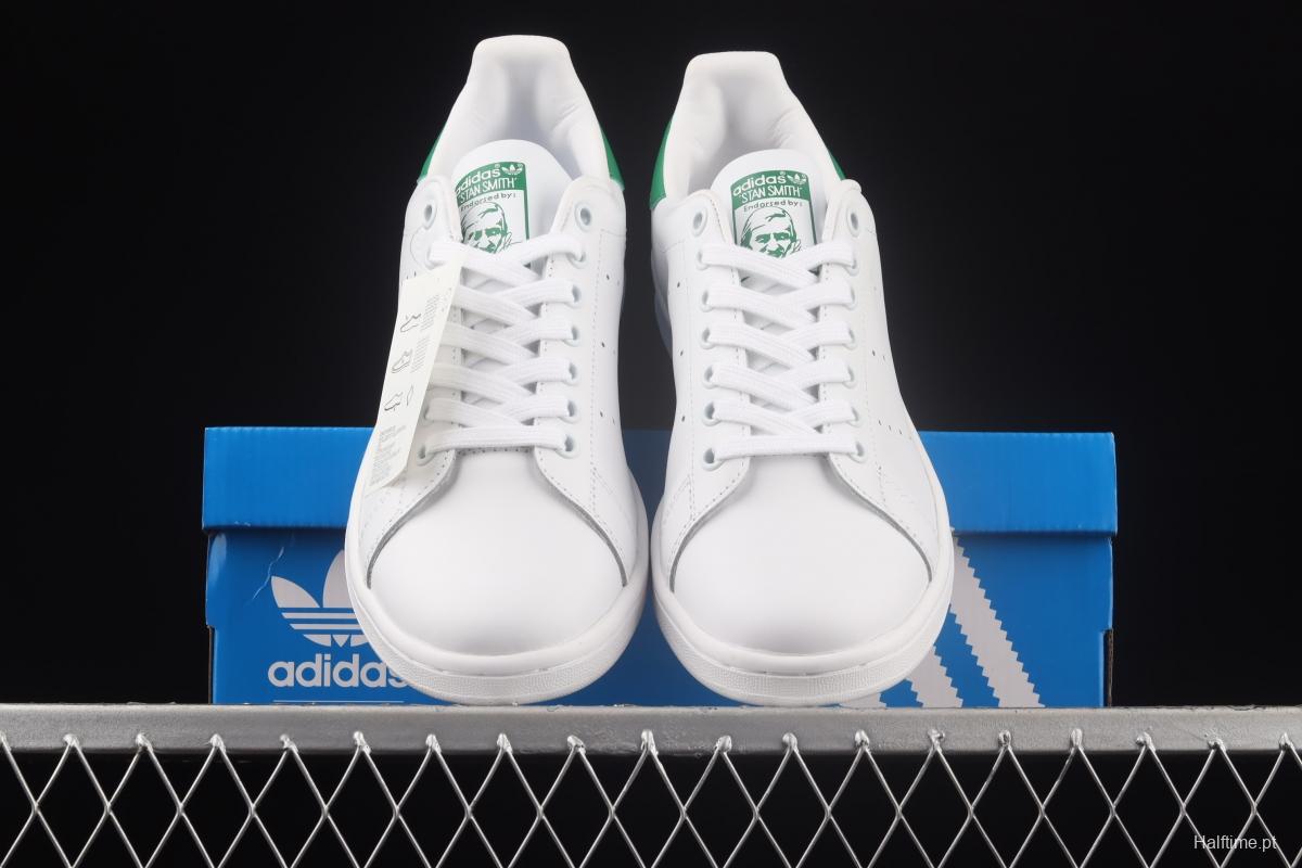 Adidas Stan Smith M20324 Smith classic green tail full-head casual board shoes