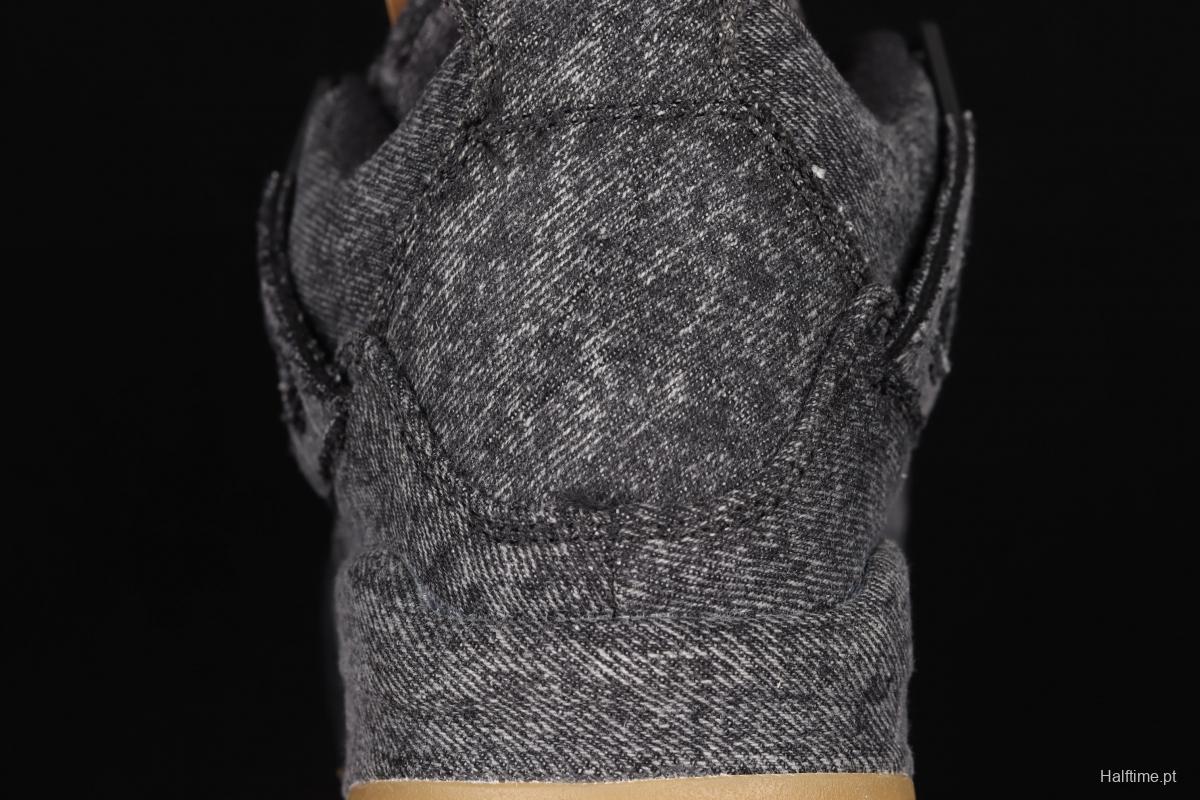 Levi's x Air Jordan 4 Levi joint name tannin black AO2571-001