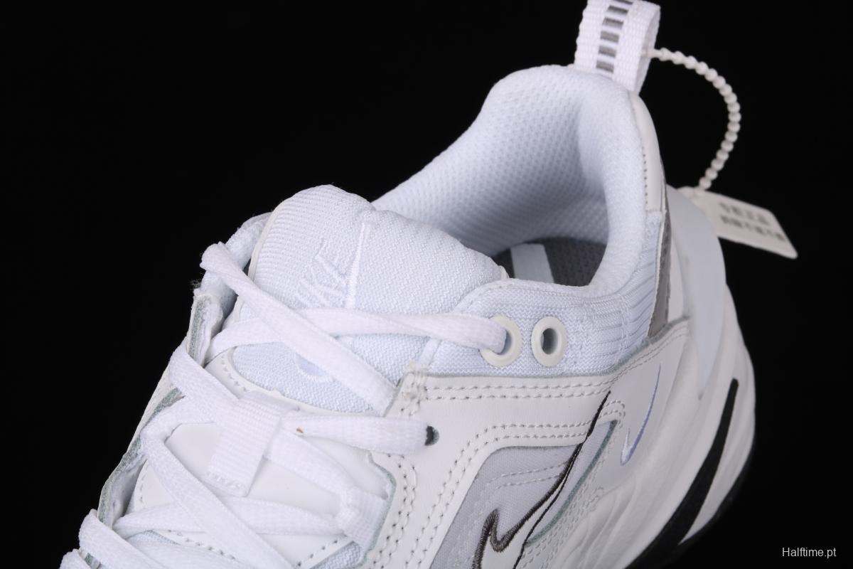 NIKE M2K Tekno white and gray color retro sports daddy shoes BQ3378-100