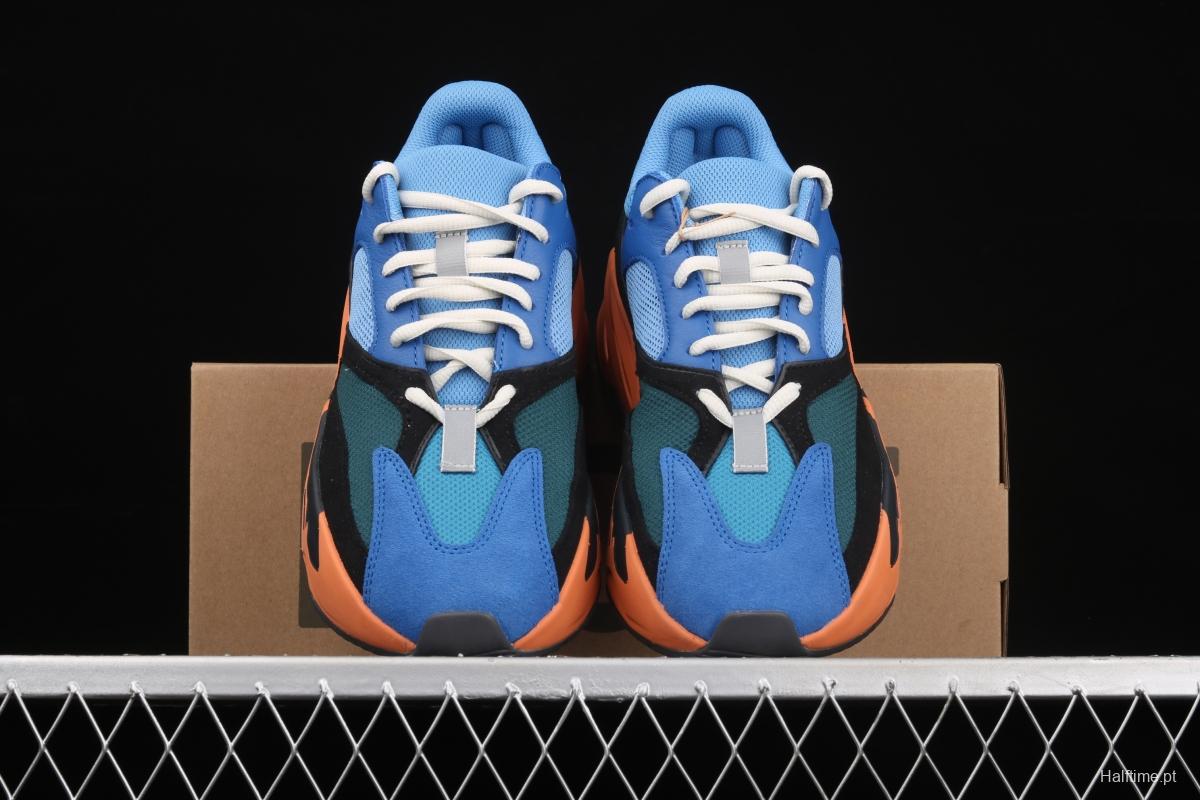 Adidas Yeezy Boost 700GZ0541 Kanye coconut 7003M reflective blue orange running shoes