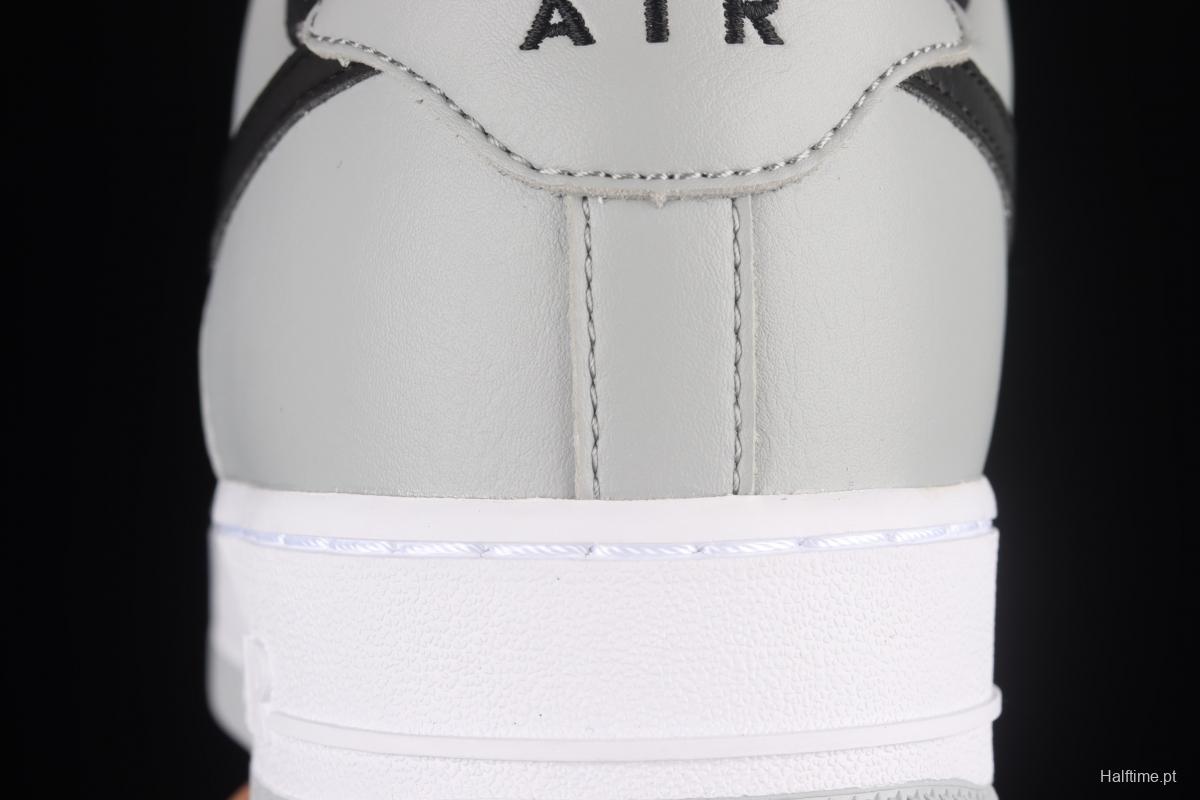 NIKE Air Force 1 Low smoke ash color matching head layer low top casual board shoes CN6403-105