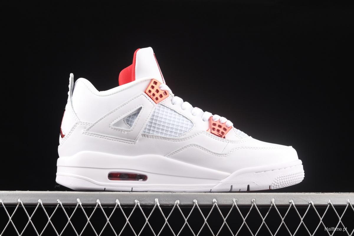 Air Jordan 4 Red Metallic White and Red CT8527-112