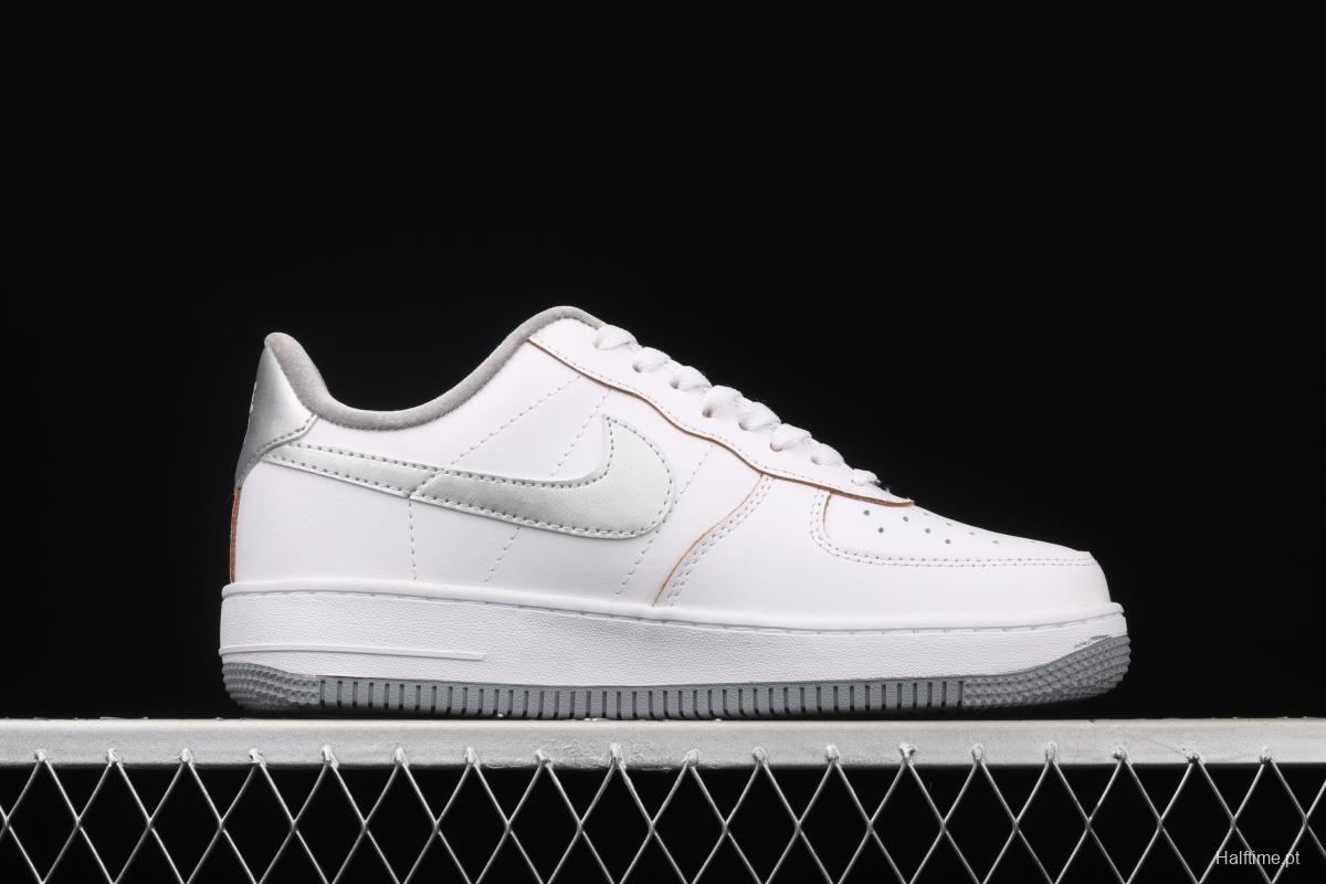 NIKE Air force1 Low labei maker white and blue color matching low-top casual board shoes DC5209-100