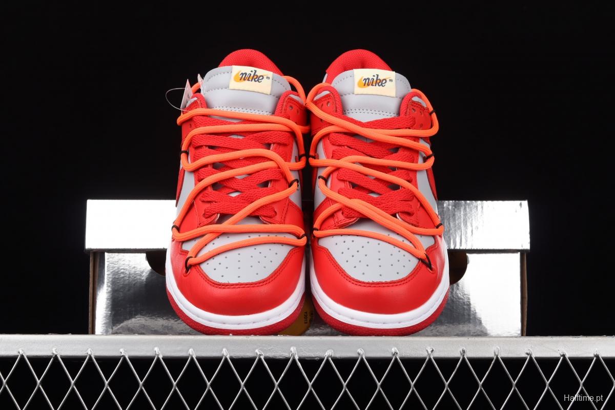 OFF-White x Futura x DUNK OW joint name board shoes CT0856-600