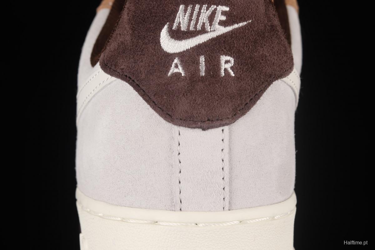 NIKE Air Force 1 Low coffee bean color low-top casual board shoes BL3099-233