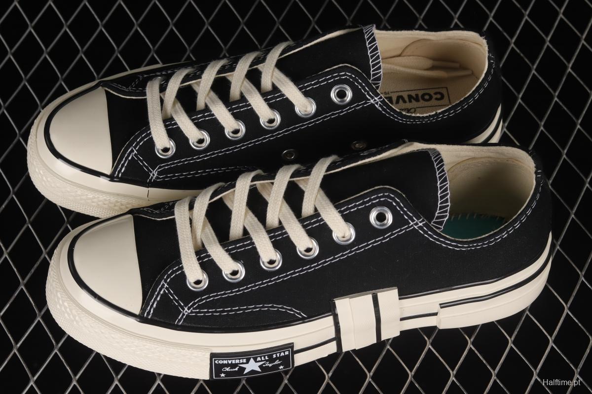 Converse 1970s x Rubber Patchwork The latest rubber deconstruction series low-top sneakers AO2115C