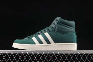 Adidas Originals Americana Hi EF2806 clover breathable fabric face campus wind high upper board shoes