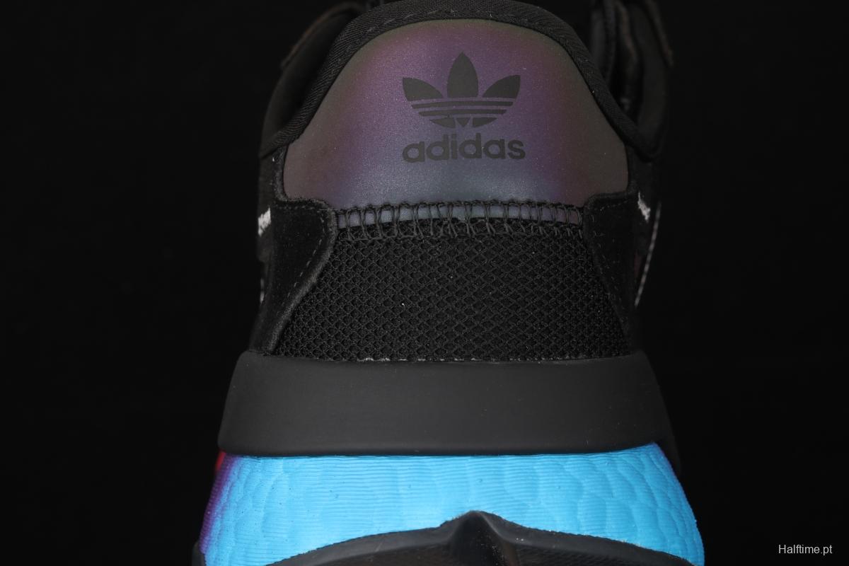 Adidas Nite Jogger 2019 Boost FX1397 3M reflective vintage running shoes Halftime