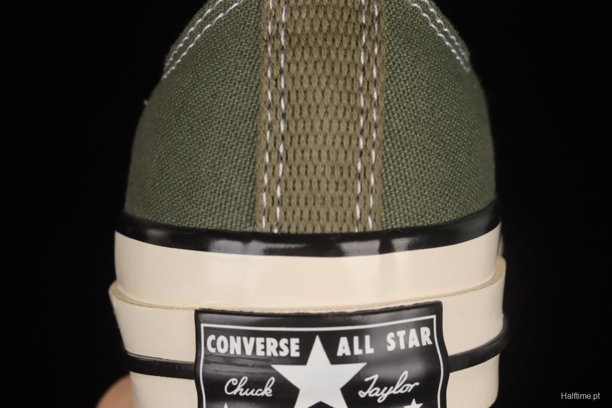 Converse 1970s Evergreen low-top vulcanized casual shoes 162060C