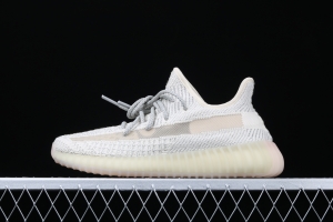 Adidas Yeezy 350 Boost V2 FV3254 Darth Coconut 350 second generation beard white hollowed-out star color