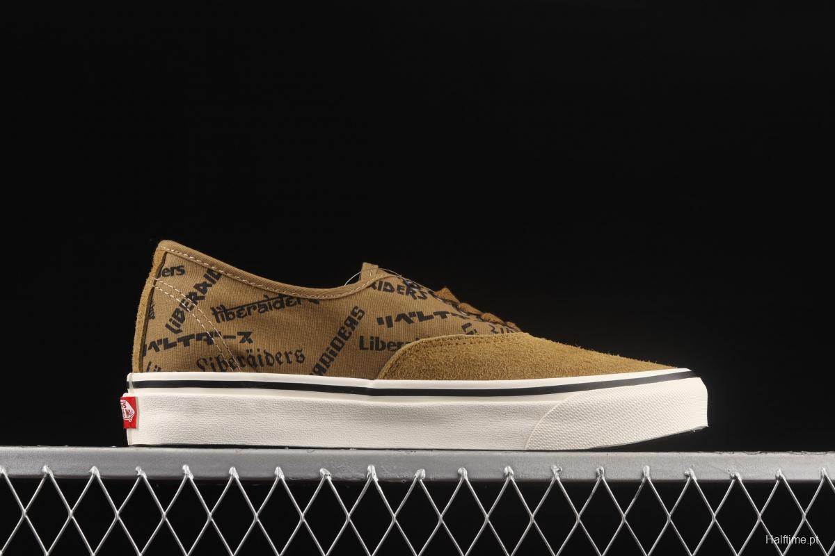 Liberaiders x Vans Authentic Dx joint style tooling series low-top casual board shoes VN0A54F27MB