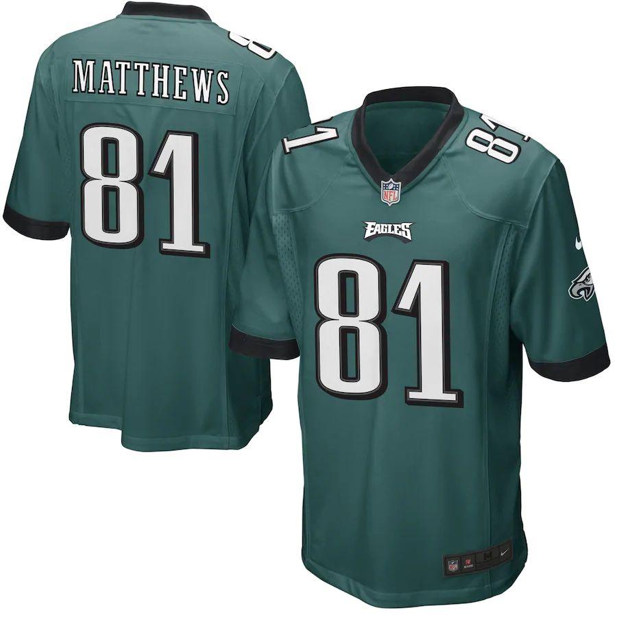 Youth Jordan Matthews Green Player Limited Team Jersey