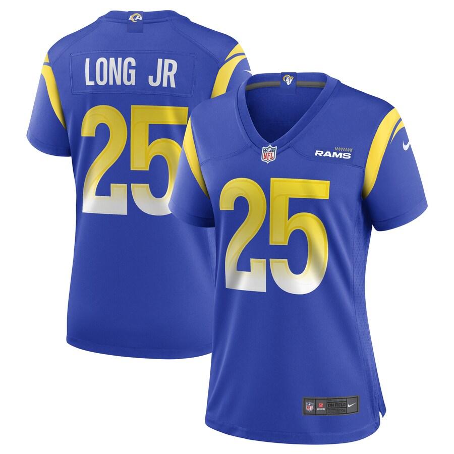 Women's David Long Jr. Royal Player Limited Team Jersey