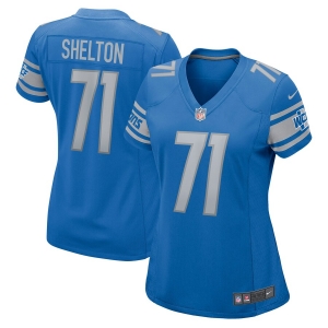 Women's Danny Shelton Blue Player Limited Team Jersey