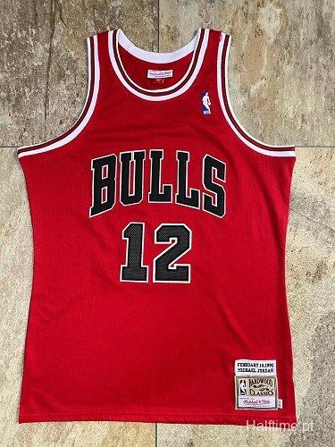 Men's Michael Jordan Red Retro Classic Team Jersey