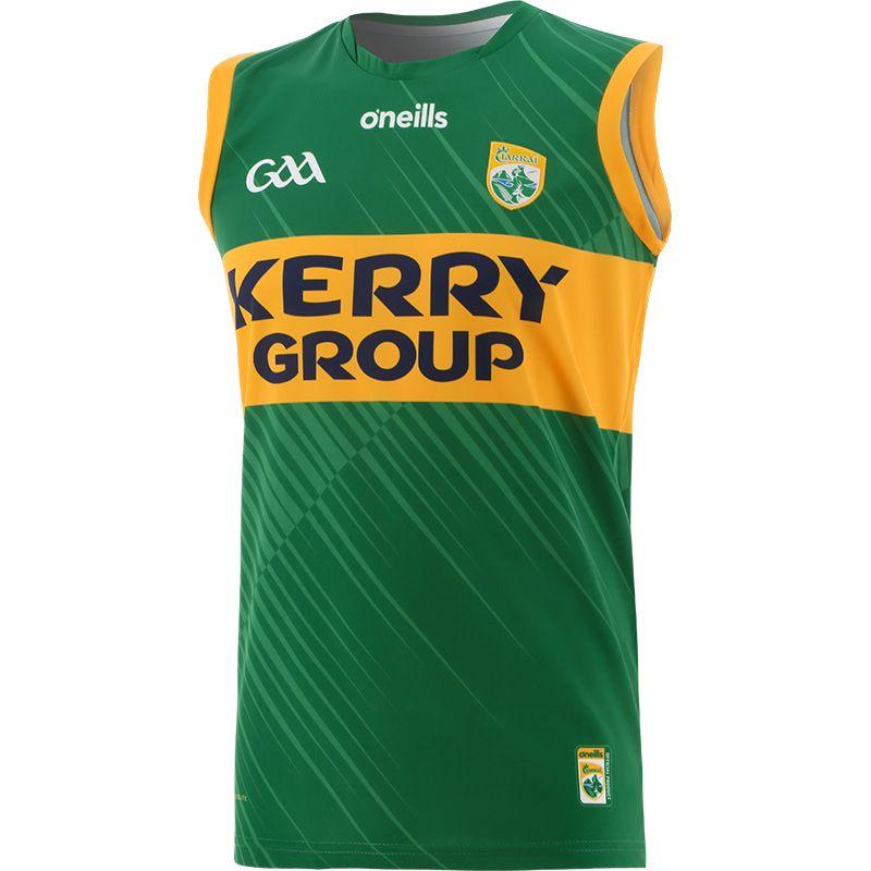 Kerry GAA 2021 Men's Home 2 Stripe Rugby Vest