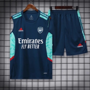 22/23 Arsenal Pre-match Training Jersey Royal Blue Vest