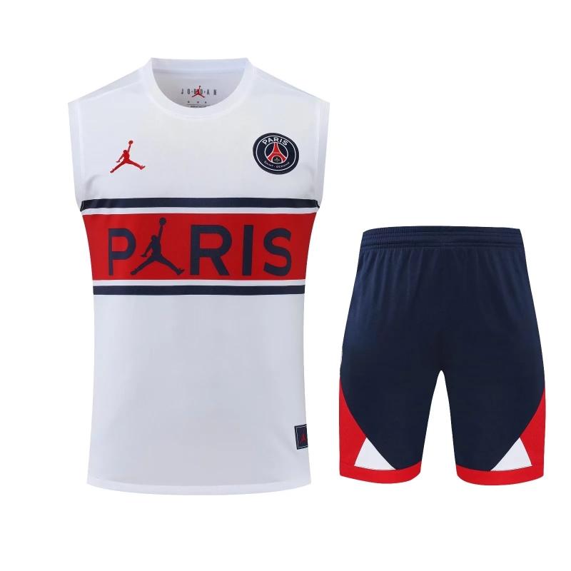 22/23PSG White Red BArsenal Pre-match Training Jersey Vest