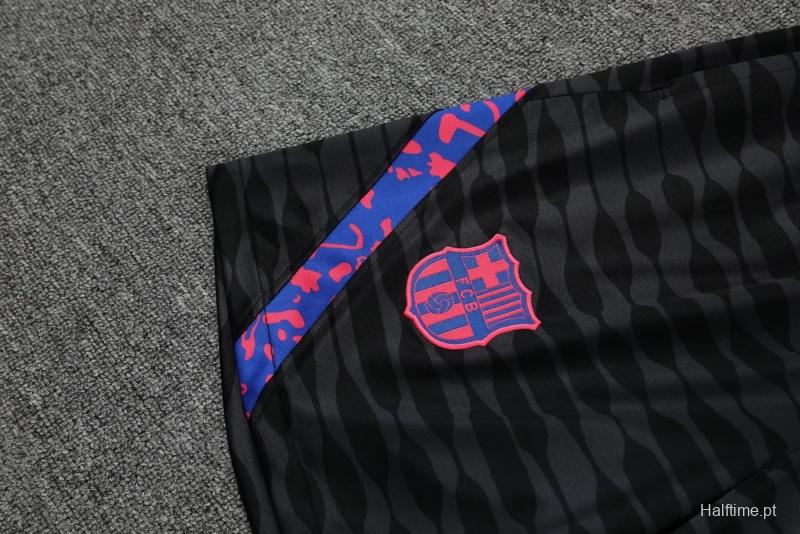 22/23 Barcelona Black Pre-match Training Jersey Vest