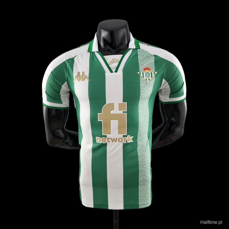 Player Version 22/23 Real Betis King's Cup Version Home Soccer Jersey