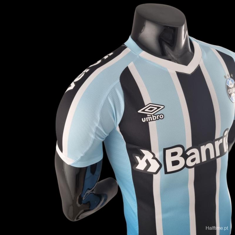 Player Version 22/23 Gremio Home Soccer Jersey