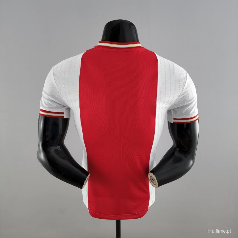 Player Version 22/23 Ajax Home Soccer Jersey