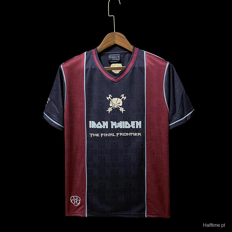Retro 2011 West Ham Iron Maiden Home Soccer Jersey