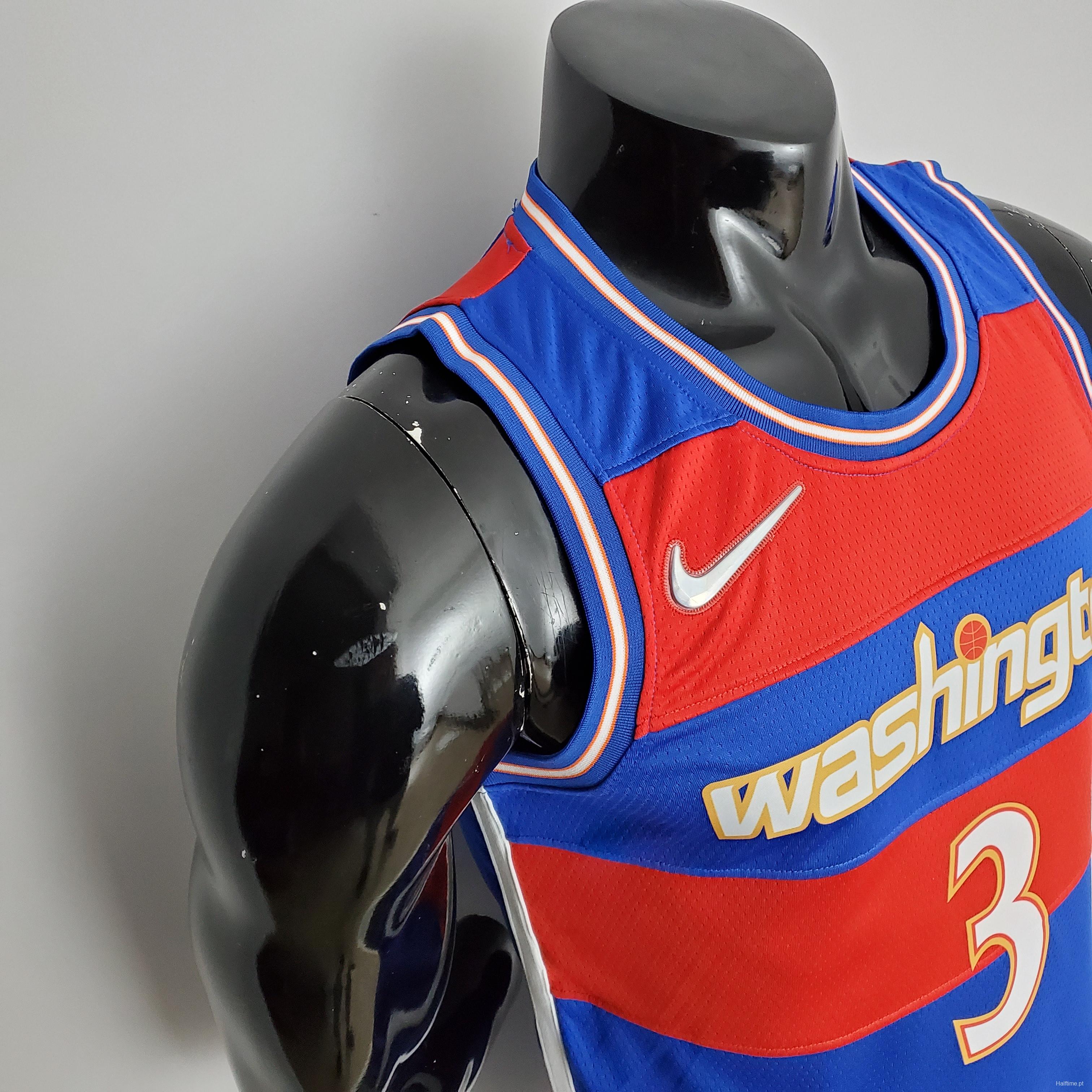 2022 Season Washington Wizards BEAL#3 Talent City Edition Blue Red NBA Jersey