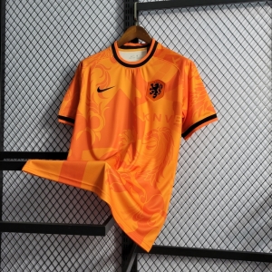 2022 Netherlands Training Orange Jersey