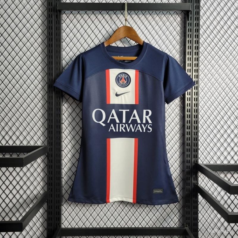 22/23 Women's PSG Paris Home Soccer Jersey