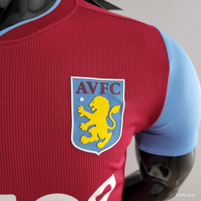 Player Version 22/23 Aston Villa Home Soccer Jersey