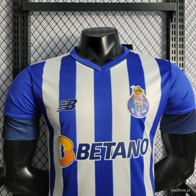 22/23 Player Version Porto Home Soccer Jersey